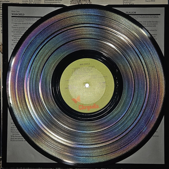 Vintage Vinyl 1974 Jethro Tull War Child LP Album - Picture 8 of 8